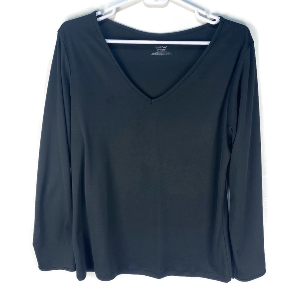 Women’s Cuddl Duds Lounge Wear Long Sleeve Shirt Top
